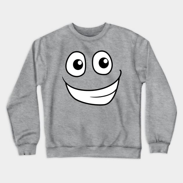 funny emoji cartoon face Crewneck Sweatshirt by MNZStar